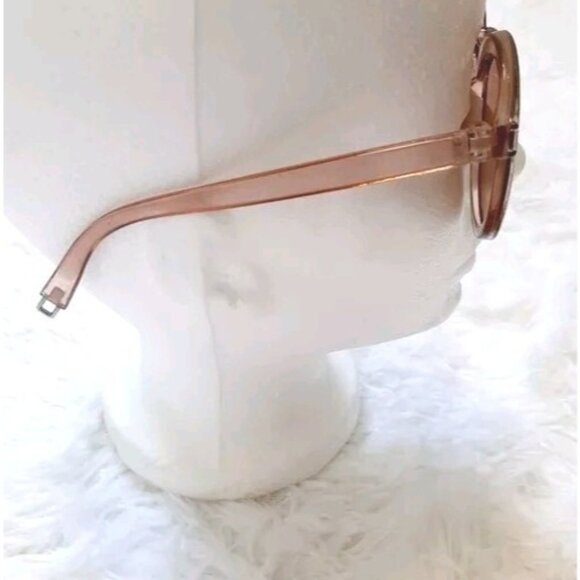 SUNGLASSES CLEAR BEIGE - Picture 3 of 5